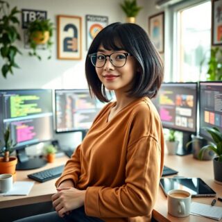 female-website-developer-home-office